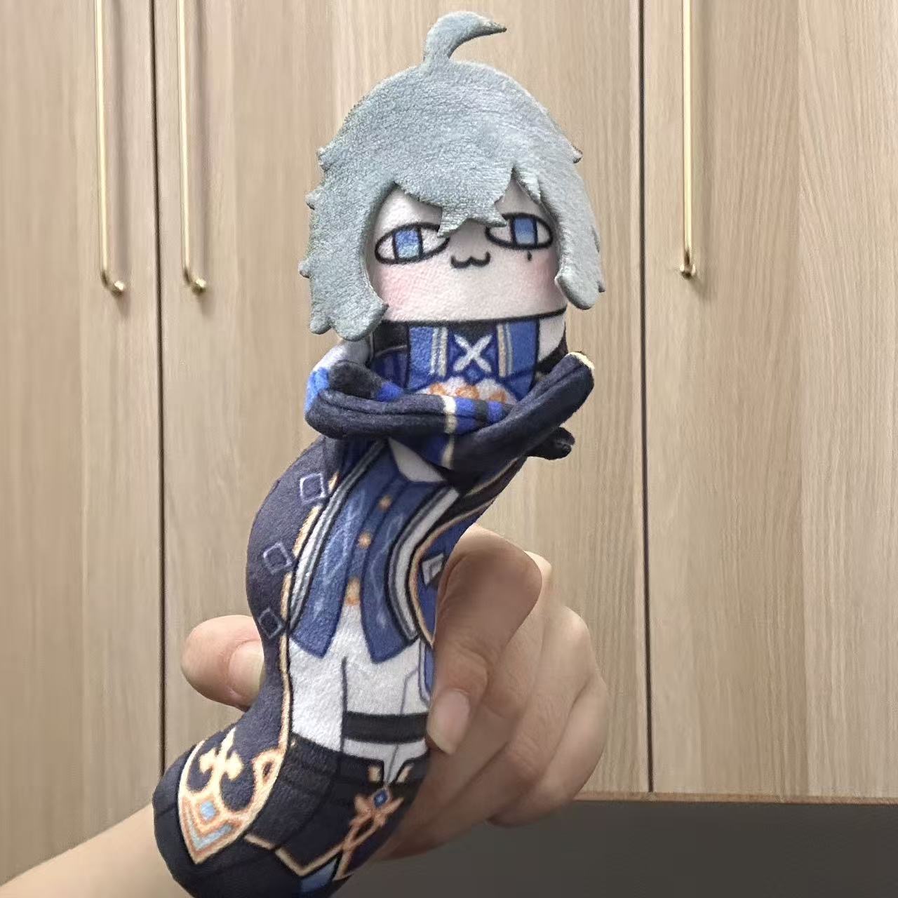 Cosplay Plushie Prop - 18 cm Komik Genshin Etki Lohen