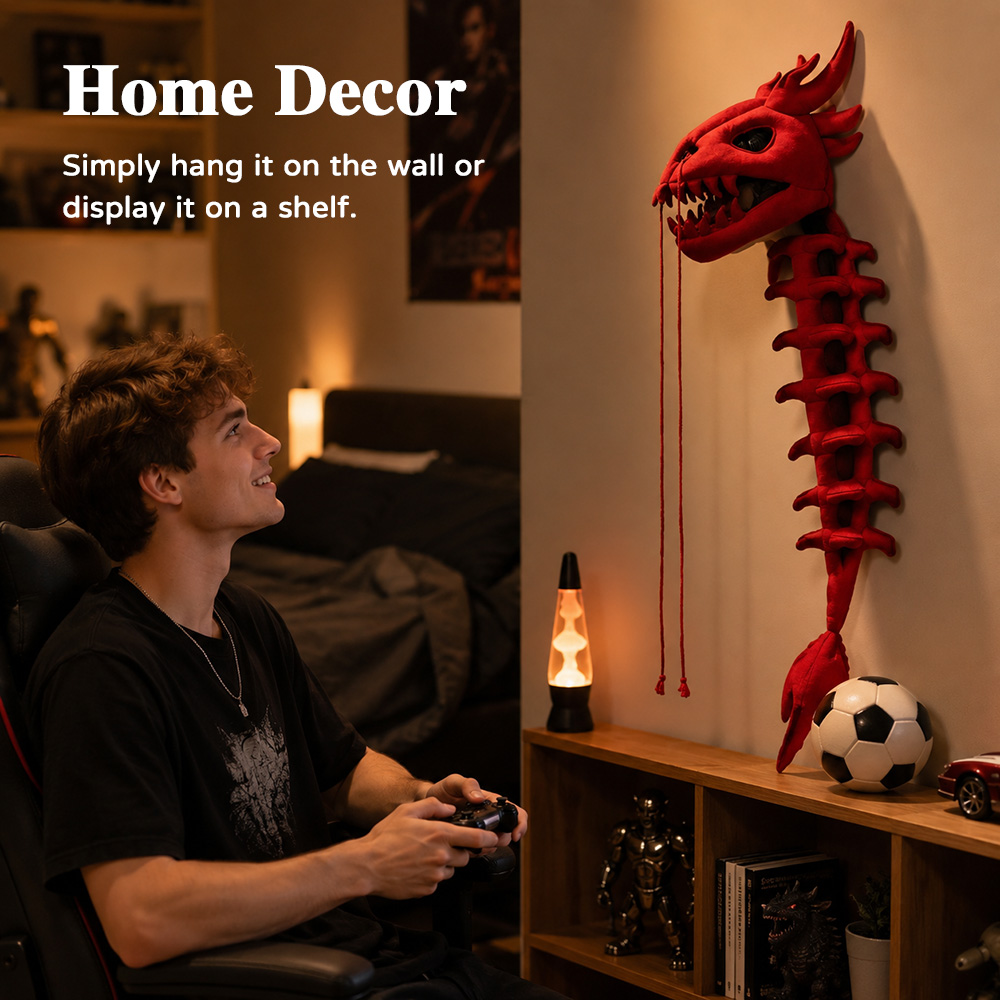 Cosplay Prop Pattern - Dinozor İskeleti Peluş Başlık Cosplay Kostüm