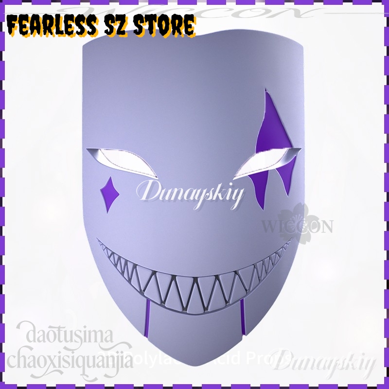 Cosplay Prop Pattern - DUNAYSKIY%^& Cosplay Jesterr Mor Desenli Palyaço
