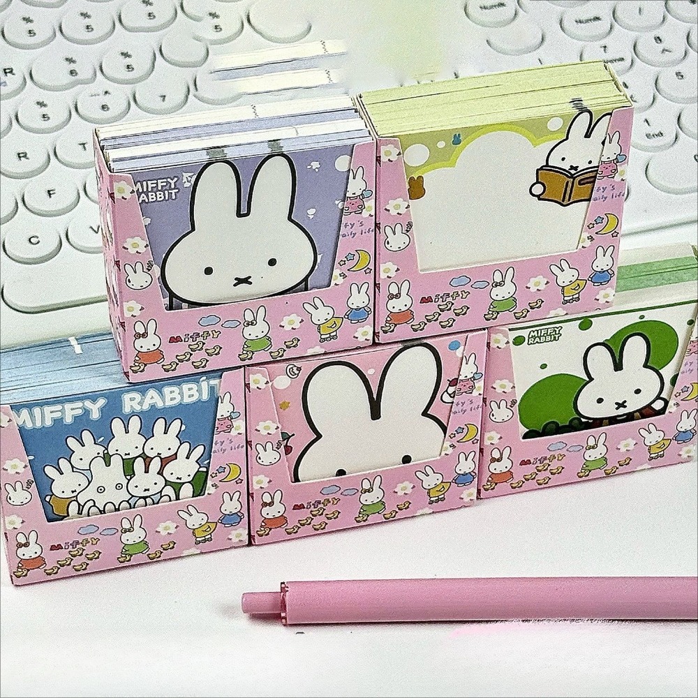 Cosplay Prop Book - 5 çeşit Kawaii Miffy sevimli not