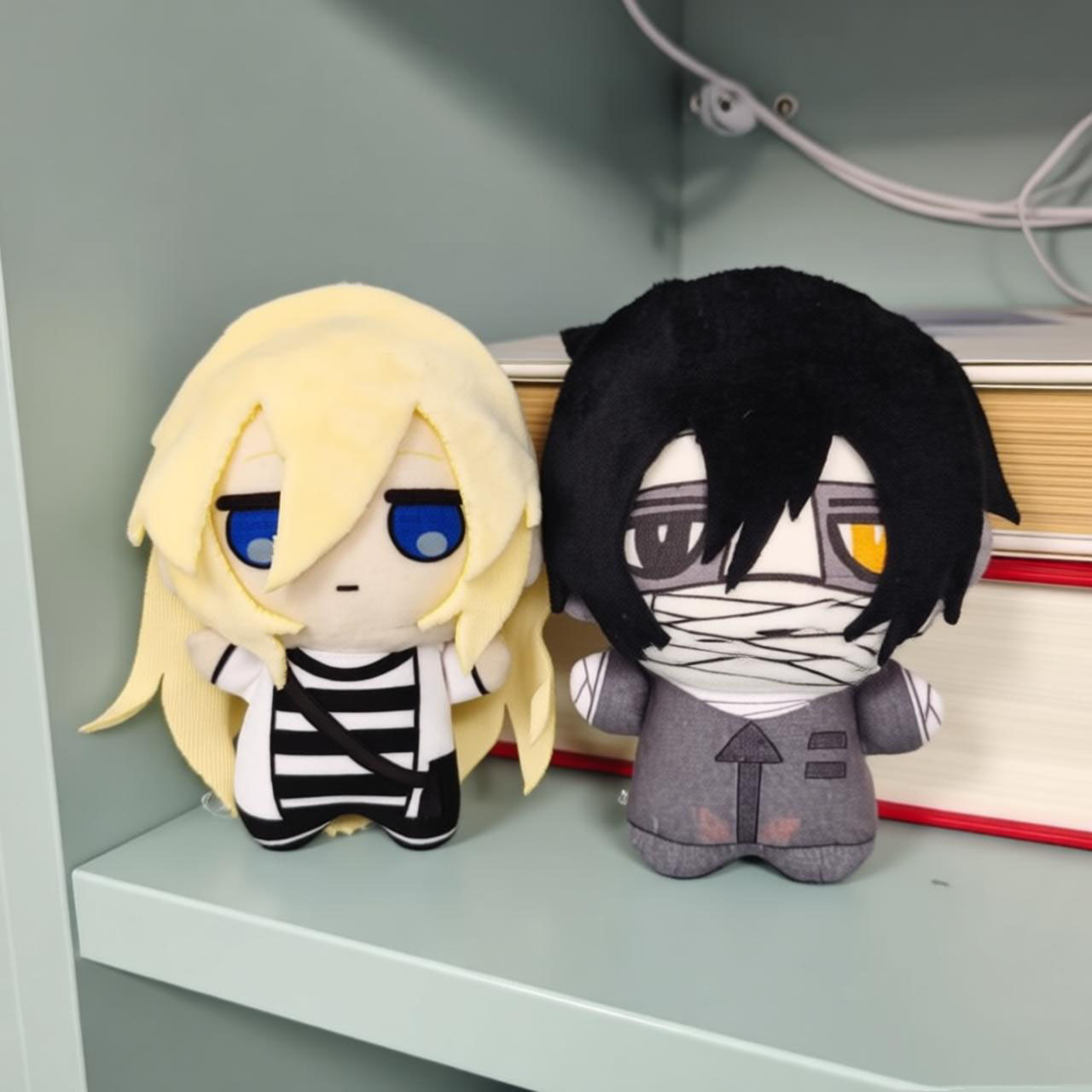 Cosplay Plushie Prop - 10 cm Anime Doldurulmuş Melekler Rachel