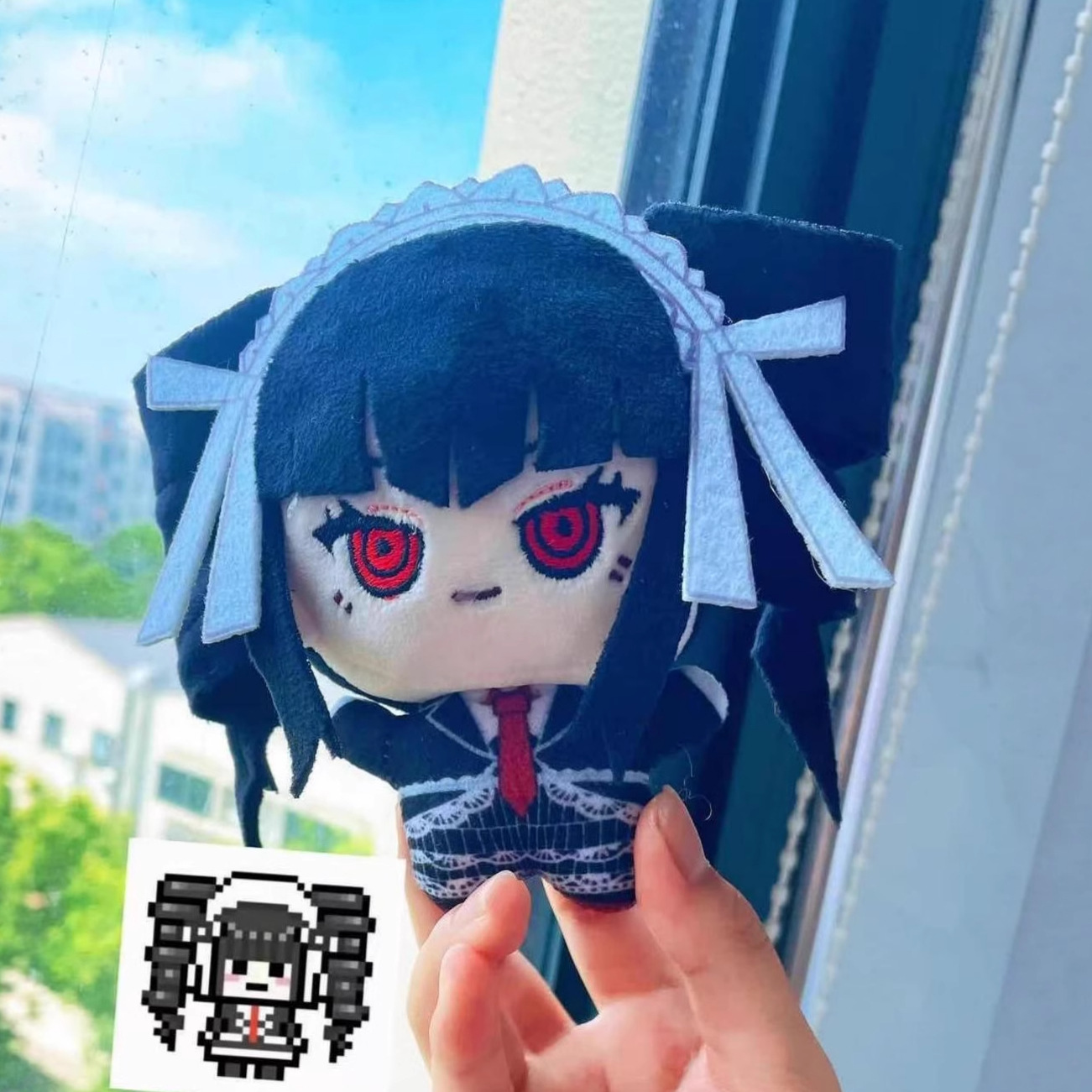 Cosplay Plushie Prop - 10 cm Celestia Ludenberg Peluş Bebek