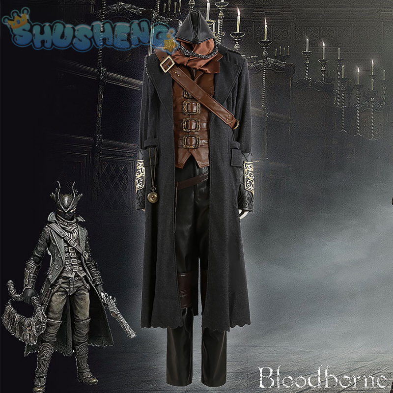 Bloodborne Cosplay Prop - Gehrman avcısı Oyunu Bloodborne Cosplay Kostüm