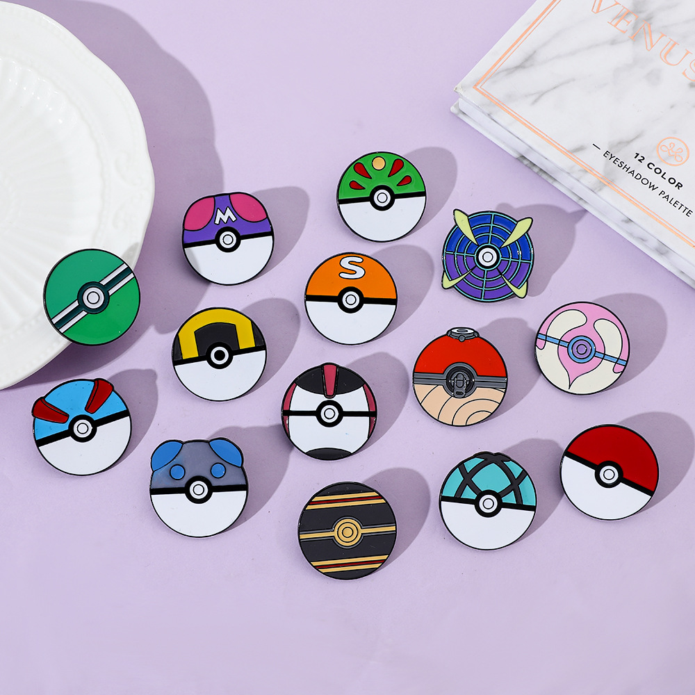 Anime Topu Karikatür Emaye Pim - Pokeball Cosplay Prop incelemesi ve fiyatı