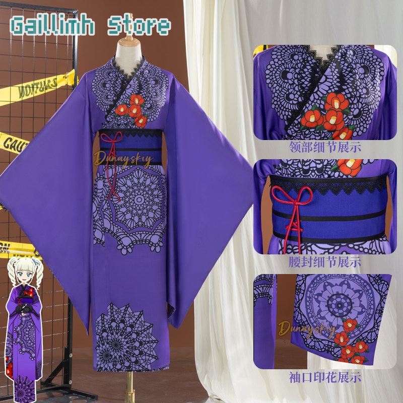 Aikatsu! Yurika Toudou Yukata  - Cosplay Prop Pattern incelemesi ve fiyatı