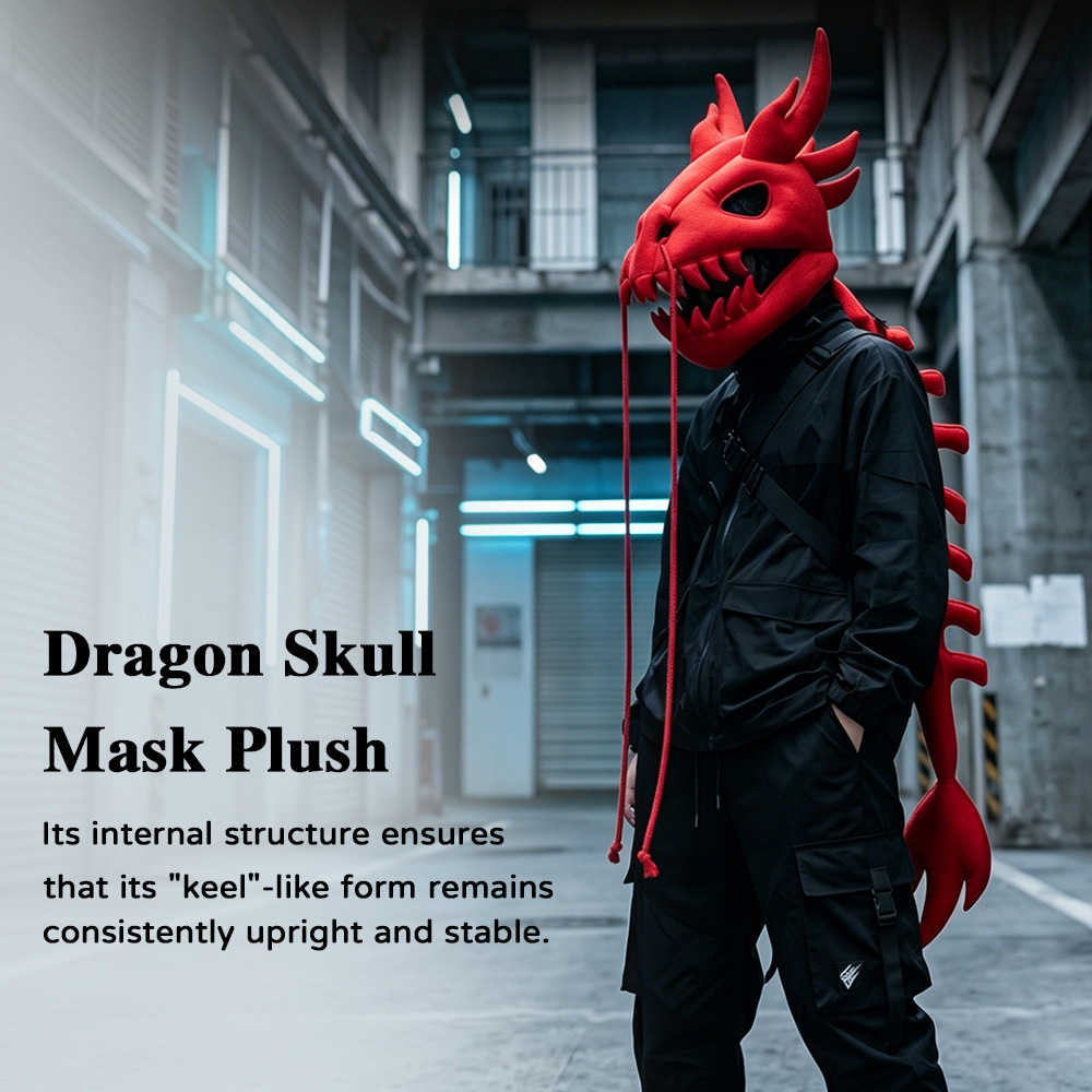 Dinozor İskeleti Peluş Başlık  - Cosplay Prop Pattern incelemesi ve fiyatı
