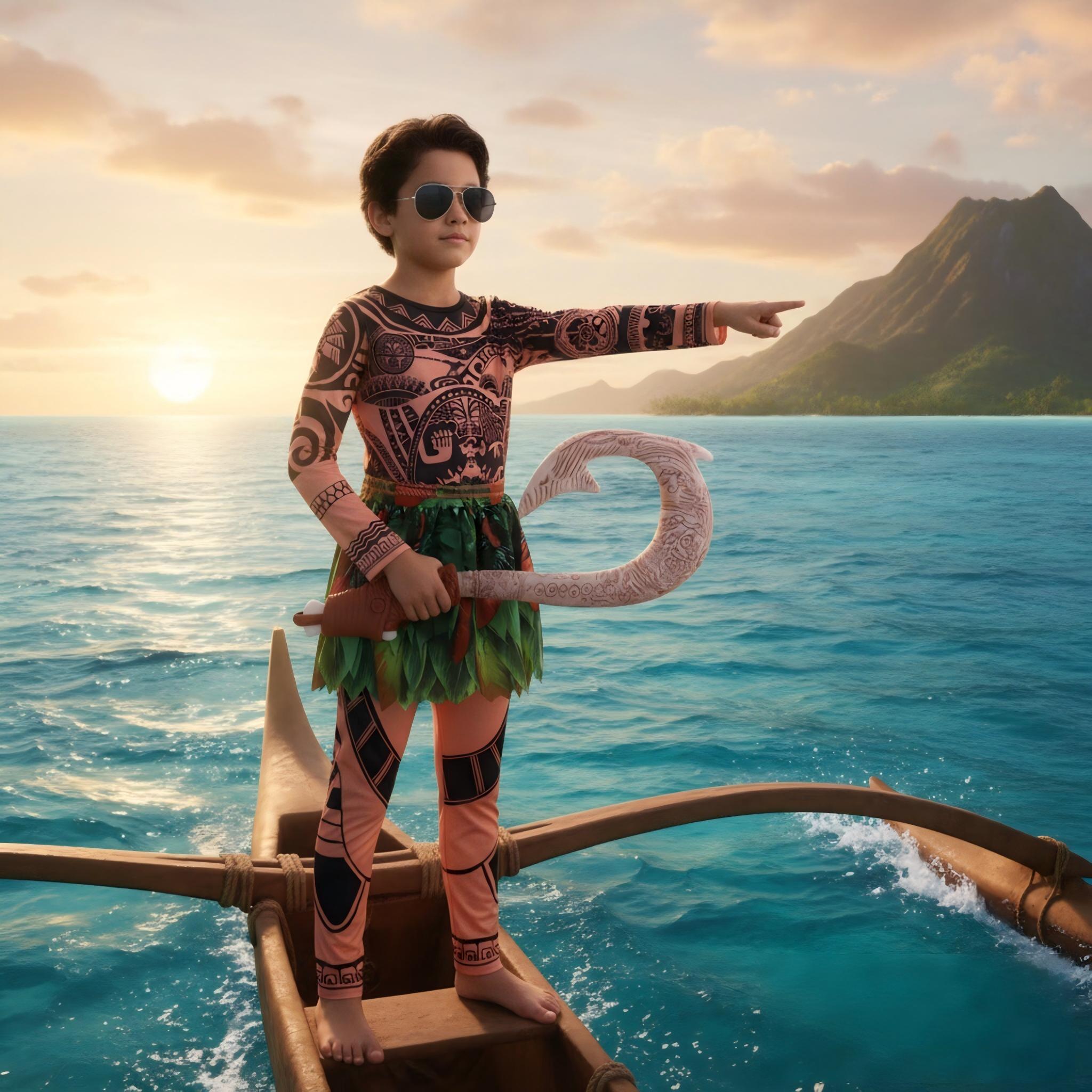 Yazlık Moana Maui Çocuk Erkek  - Cosplay Prop Pattern incelemesi ve fiyatı