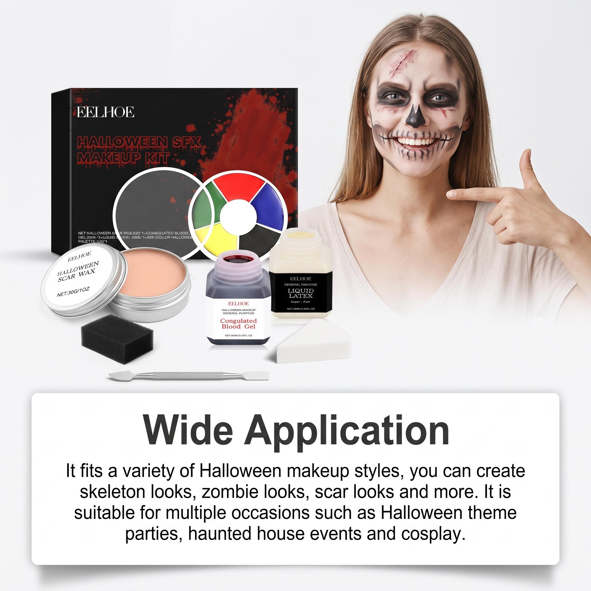 EELHOE Cadılar Bayramı SFX Mak - Body Paint Sfx incelemesi ve fiyatı