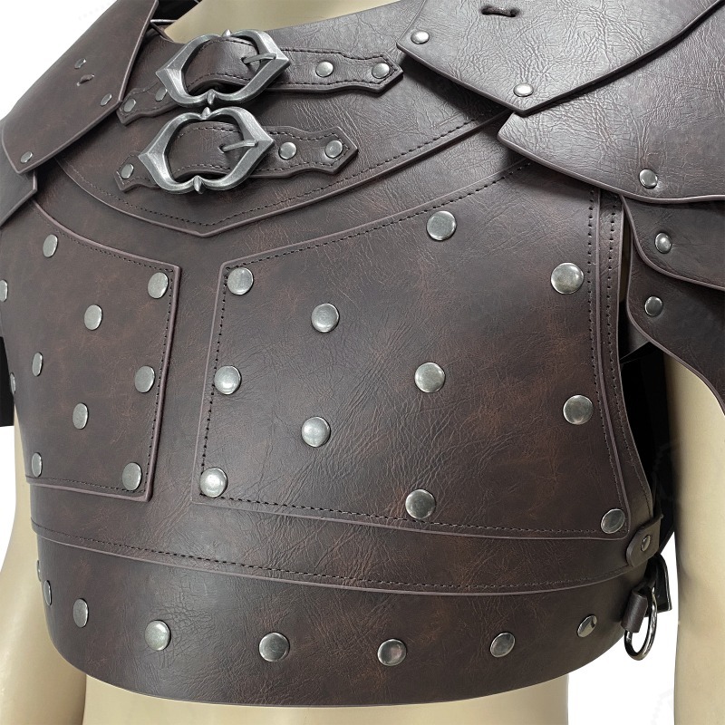 Ortaçağ Çivili Omuz Göğüs Zırh - Cosplay Props incelemesi ve fiyatı