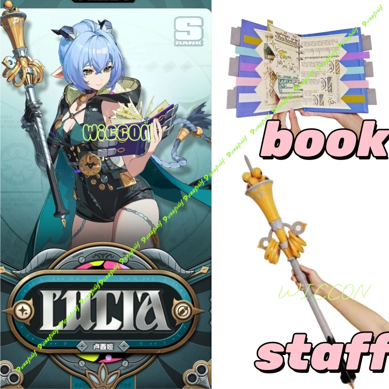 Zenless Zone Zero Lucia Cospla - Cosplay Prop Book incelemesi ve fiyatı